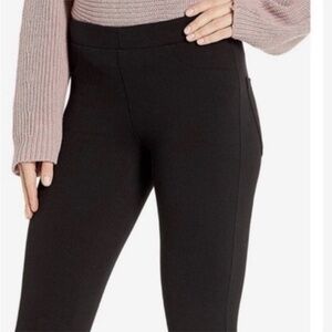 Blank NYC Mercer Ponte Basic Skinny Pants Leggings Black size 31